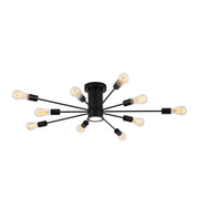 Mid-Century Flush Mount Sputnik Ceiling Light