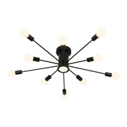 Mid-Century Flush Mount Sputnik Ceiling Light