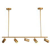Modern 5-light Island Linear Track Light