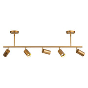 Modern 5-light Island Linear Track Light