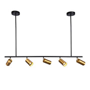 Modern 5-light Island Linear Track Light