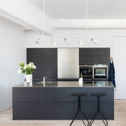 Modern 5-light Island Linear Track Light