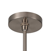 Modern Fabric Conical Drum Cage Pendant Light