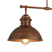 Modern Farmhouse 3-light Island Pot Lid Dome Pendant