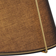 Modern Fabric Conical Drum Cage Pendant Light