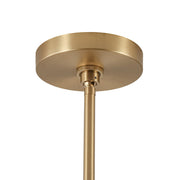 Modern Linen Conical Drum Cage Pendant Light