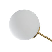 Opal Glass Globe Sputnik Chandelier