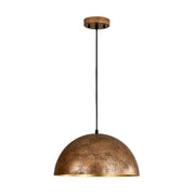 Oversized Metal Dome Pendant Light