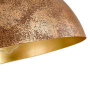 Oversized Metal Dome Pendant Light