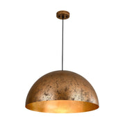 Oversized Metal Dome Pendant Light