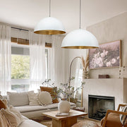 Oversized Metal Dome Pendant Light