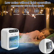 Mini Portable Air Conditioner with Cooling and Humidification Function