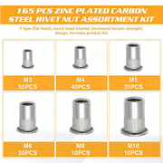 🔩 That stripped hole you've been ignoring? This rivet nut kit fixes it — no welding, no new parts. 💪
